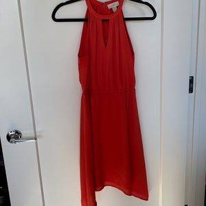 LOFT Sleeveless Coral Dress - LIKE NEW